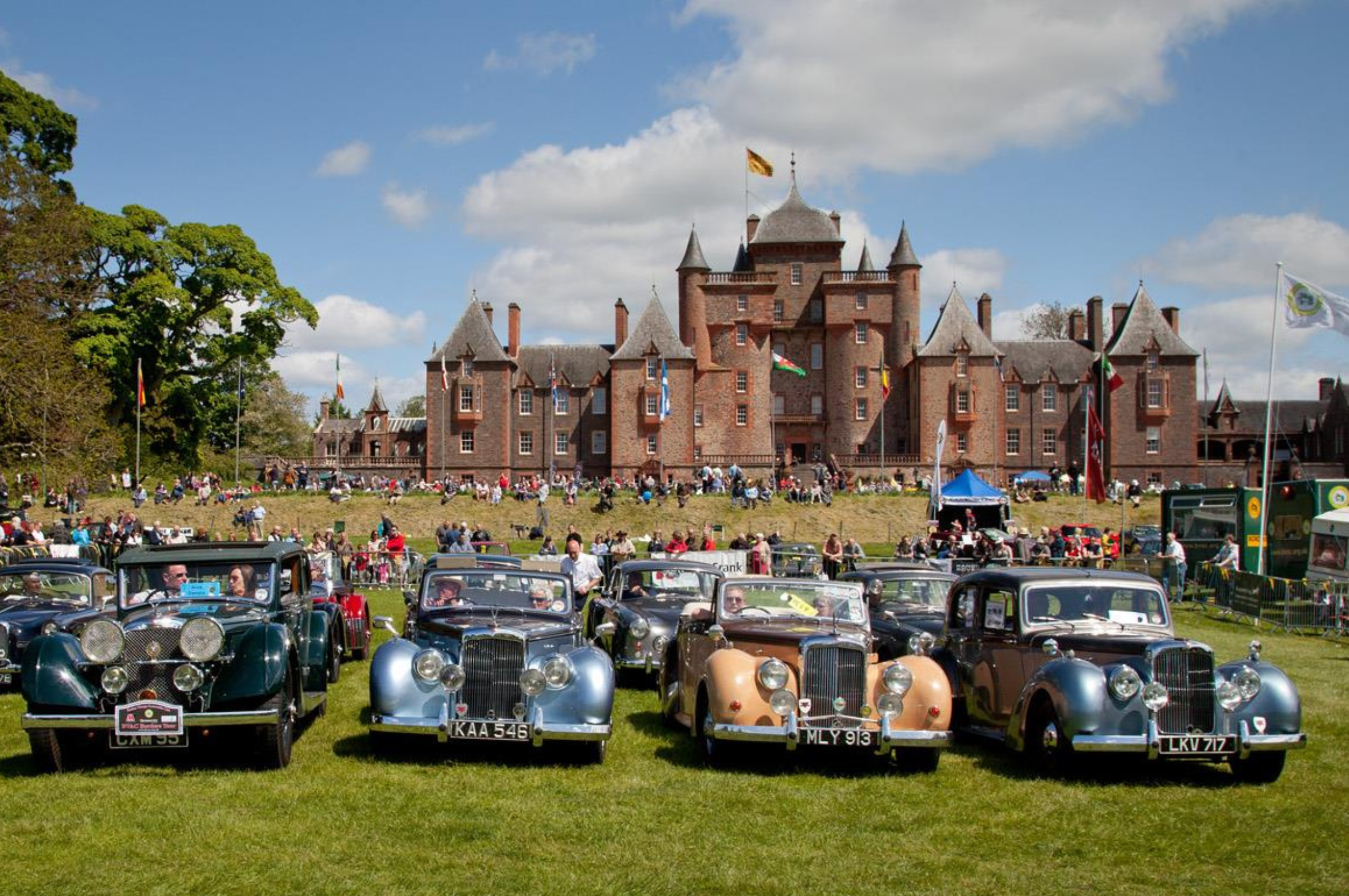 BVAC Classic Festival of Motoring 2024 Thirlestane Castle